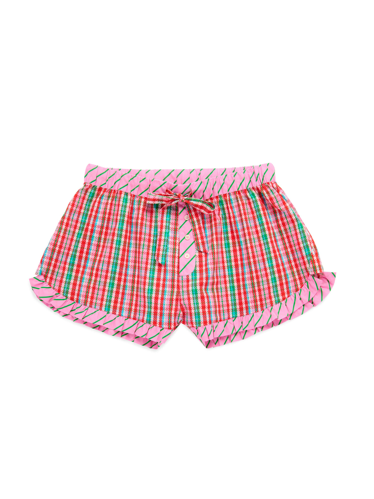 Shiraleah Plaid Boxer Short in multi