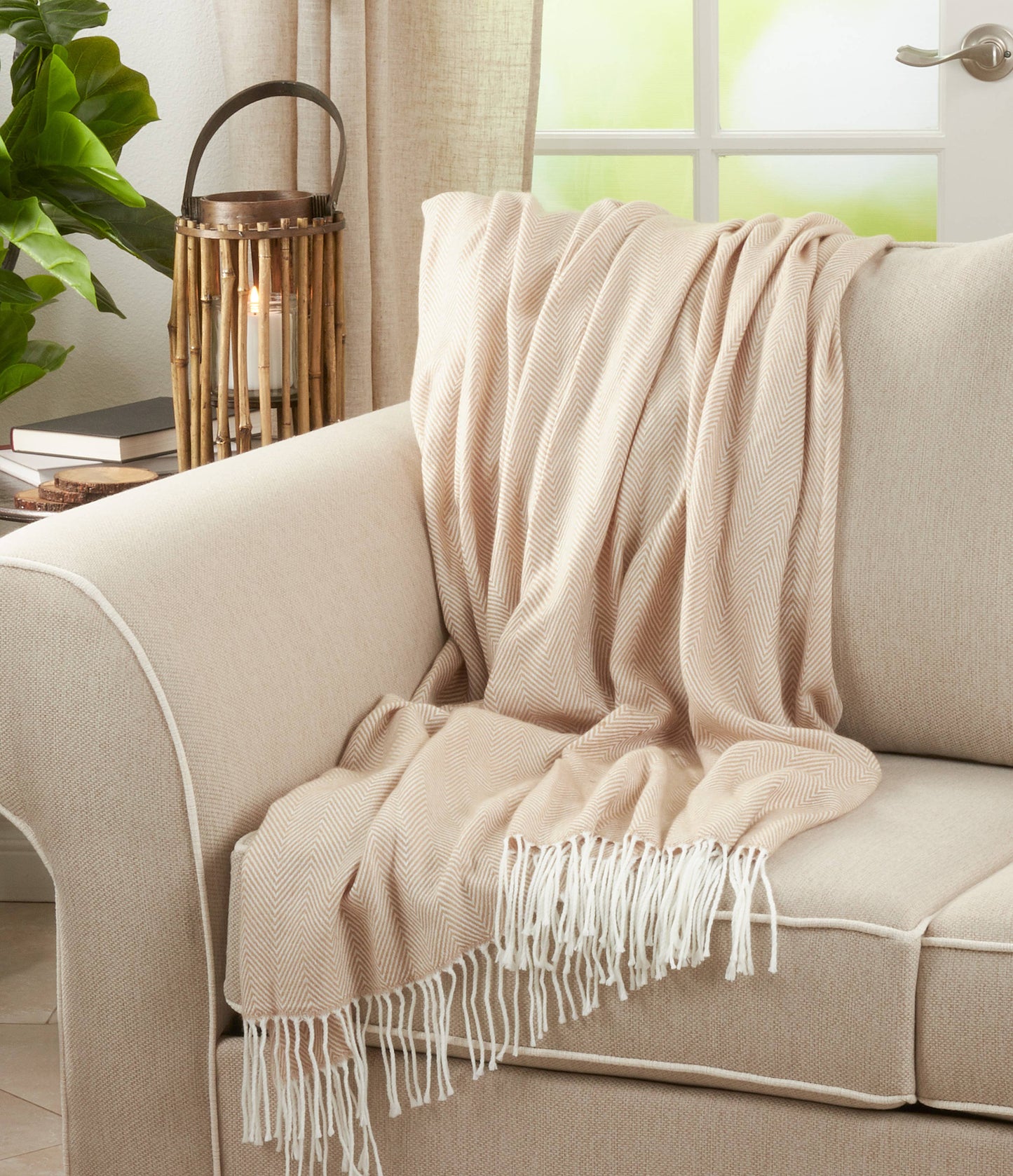Herringbone Throw