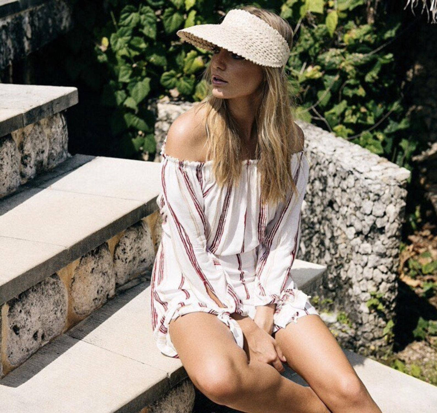 Straw Visor