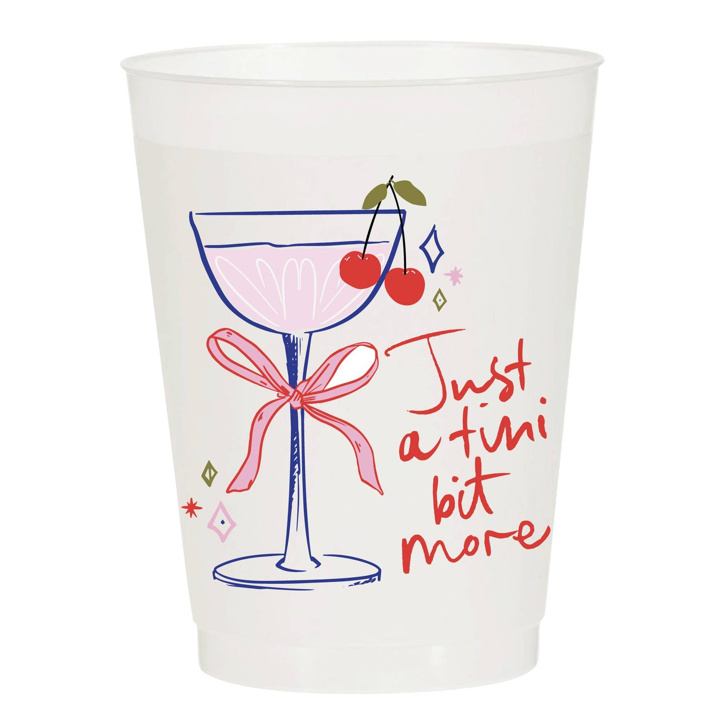 Just a Tini Bit More Frosted Cups (set of 10)
