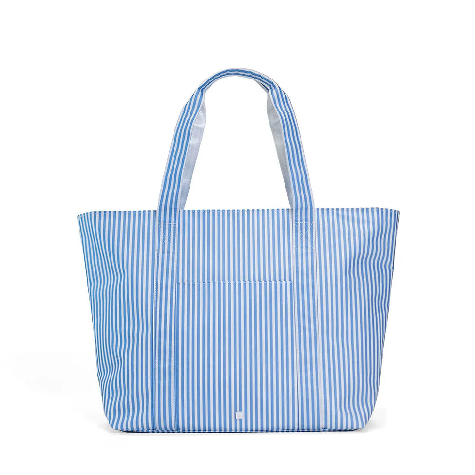 TRVL Pimlico Stripe Chambray - Jumbo Tote