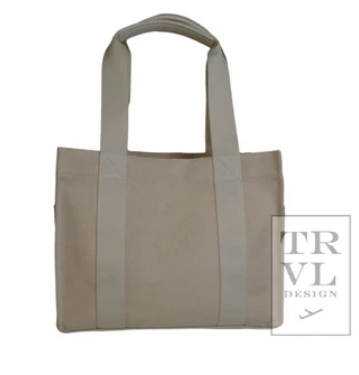 Luxe Linen Tote- Large