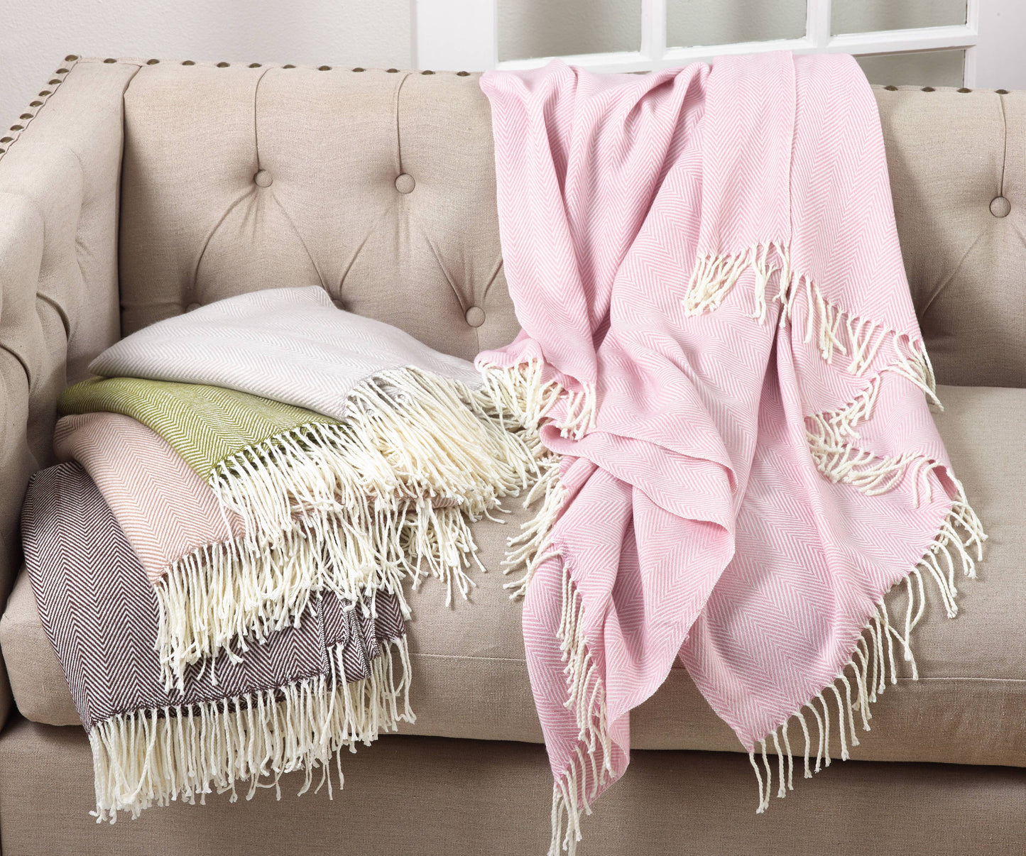 Herringbone Throw