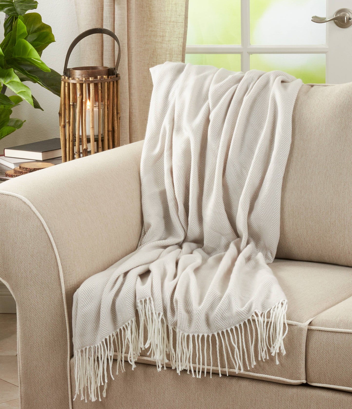 Herringbone Throw