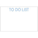 WH Hostess- To Do Stationary