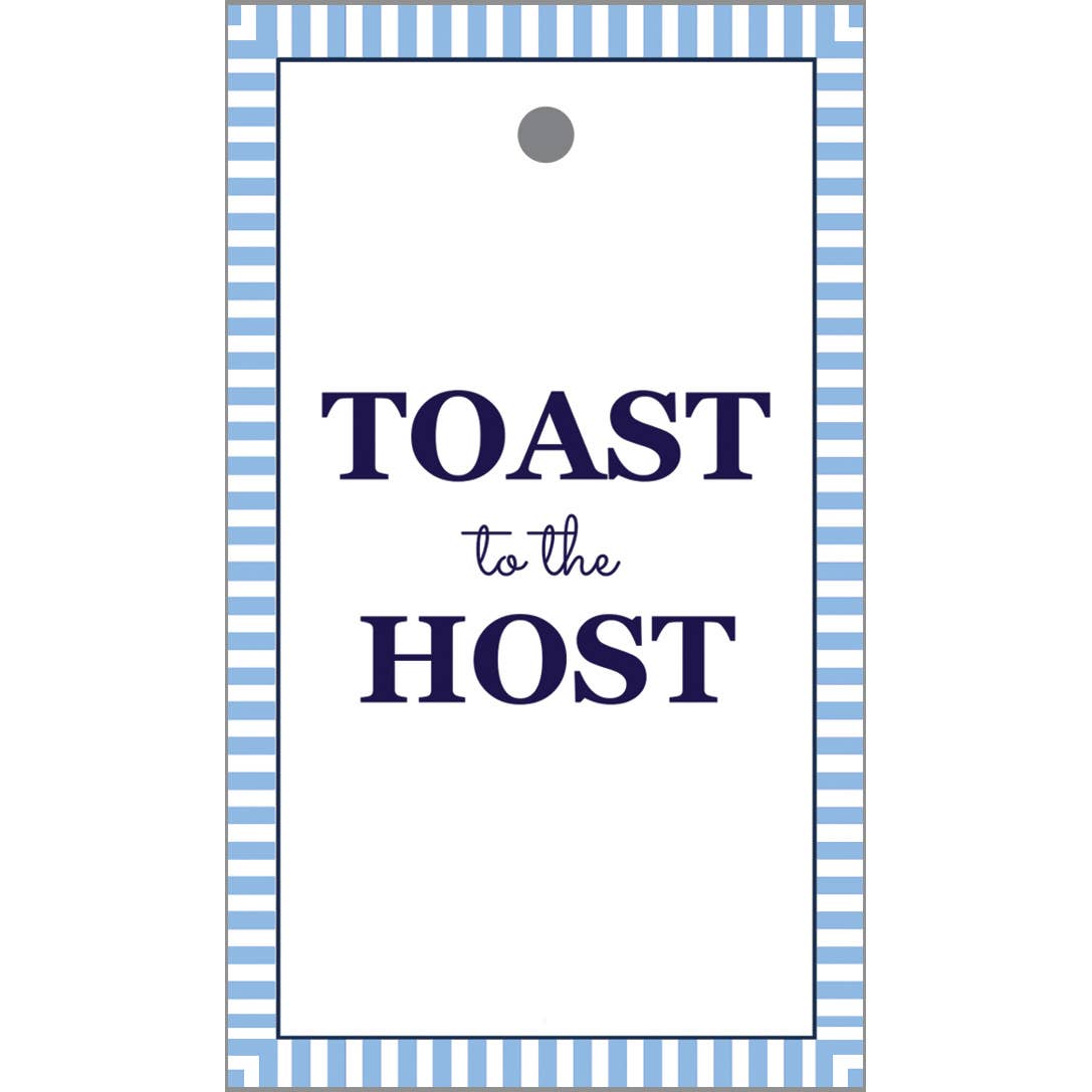 Toast to the Host Gift Tags
