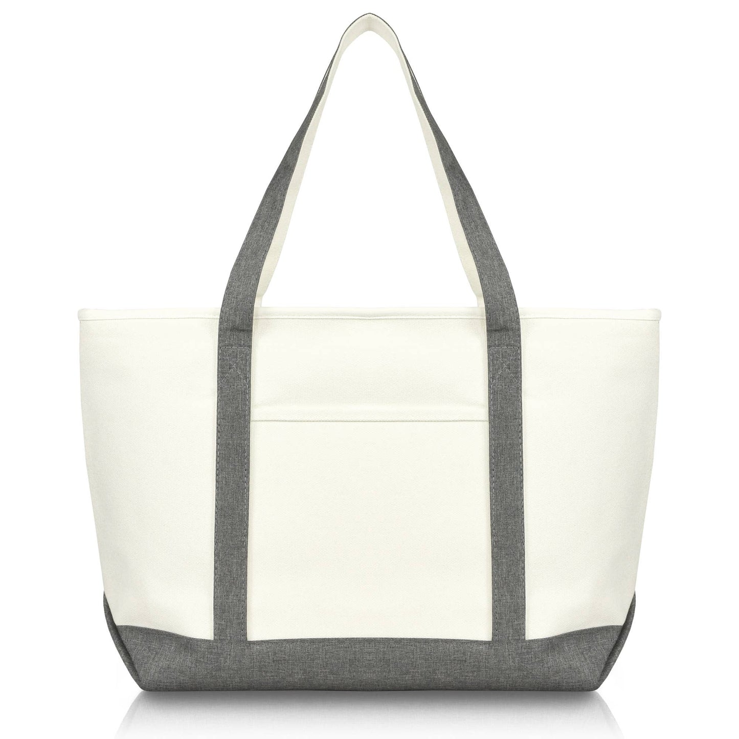 Large Canvas Tote - Grey