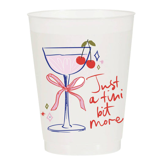 Just a Tini Bit More Frosted Cups (set of 10)