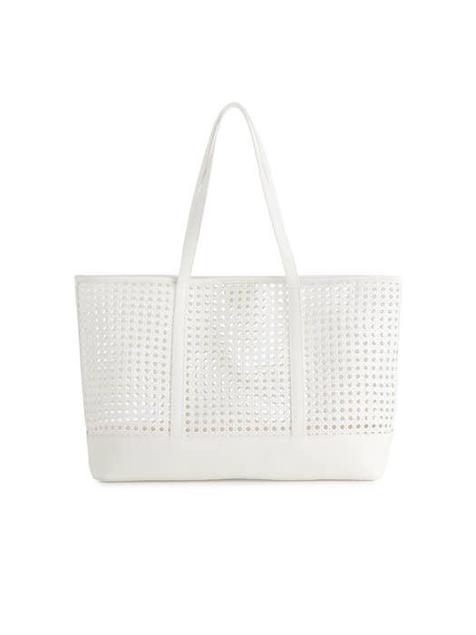 SOLEIL TOTE - White