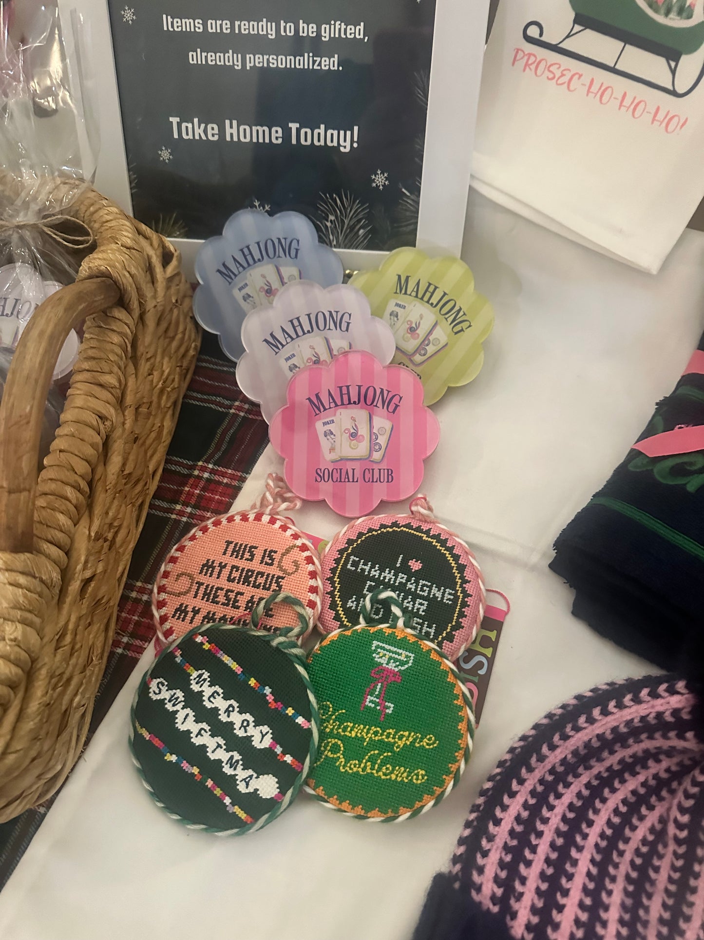 Mahj Acrylic Coasters