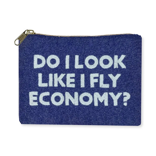 Fly Economy Beaded Bag