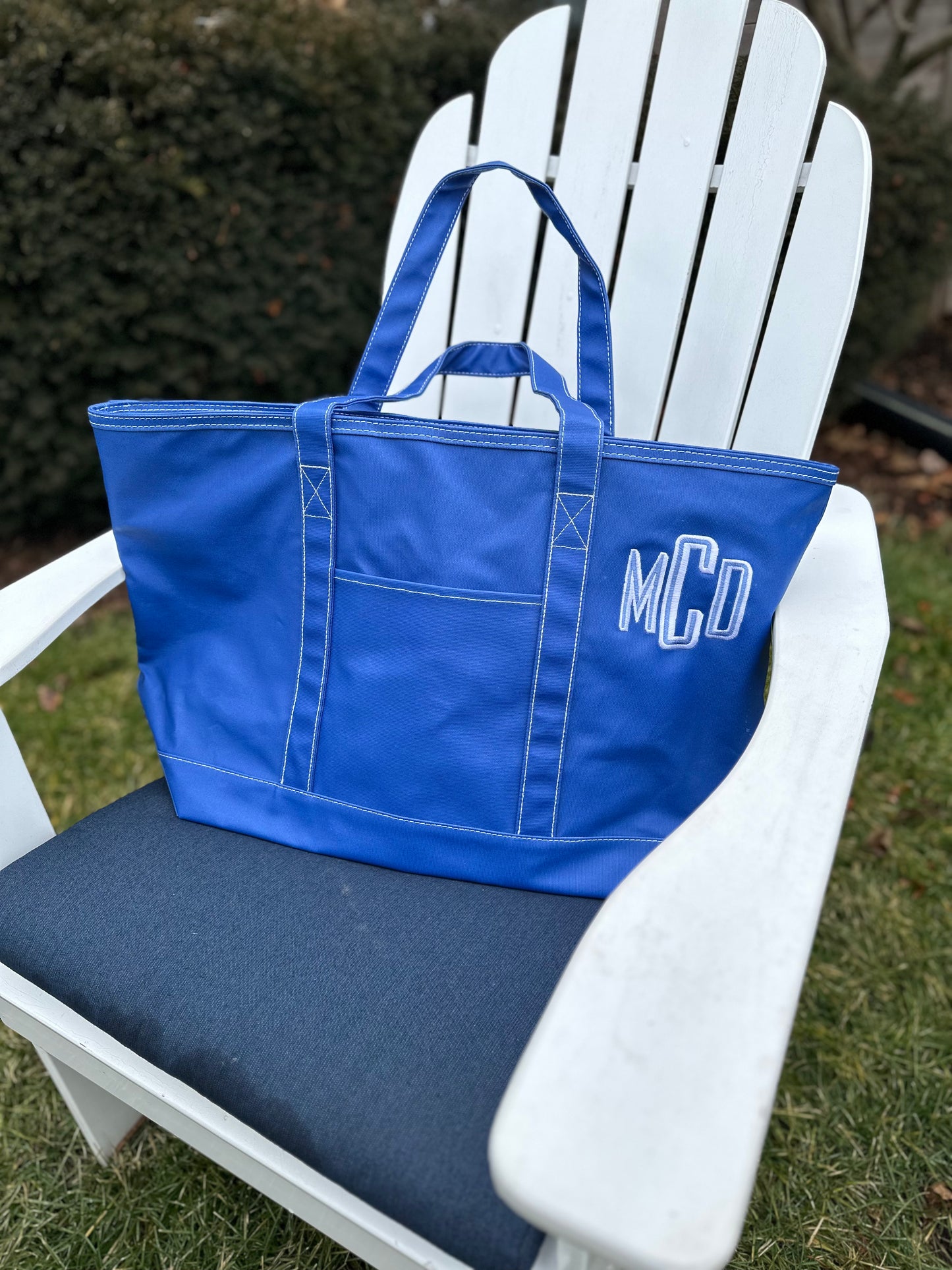 Maxi Tote - Coated Canvas