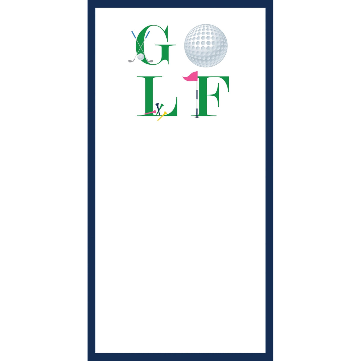 WH Hostess- Golf Notepad