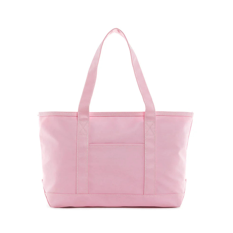 Coated Canvas Tote- Medium