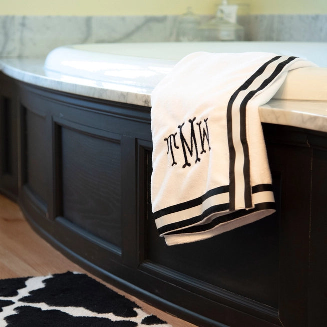 Ribbon Towel Wrap