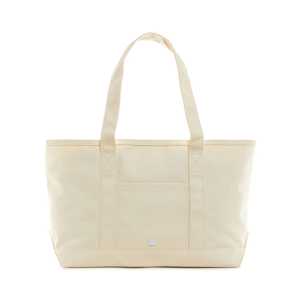 Coated Canvas Tote- Medium