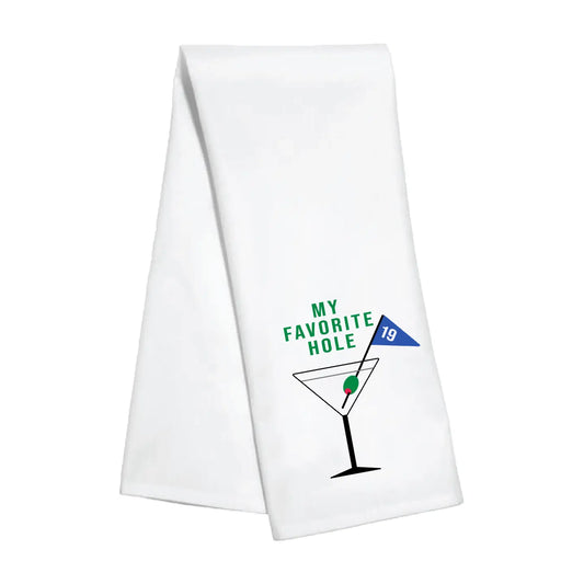 Favorite Hole Hand Towel