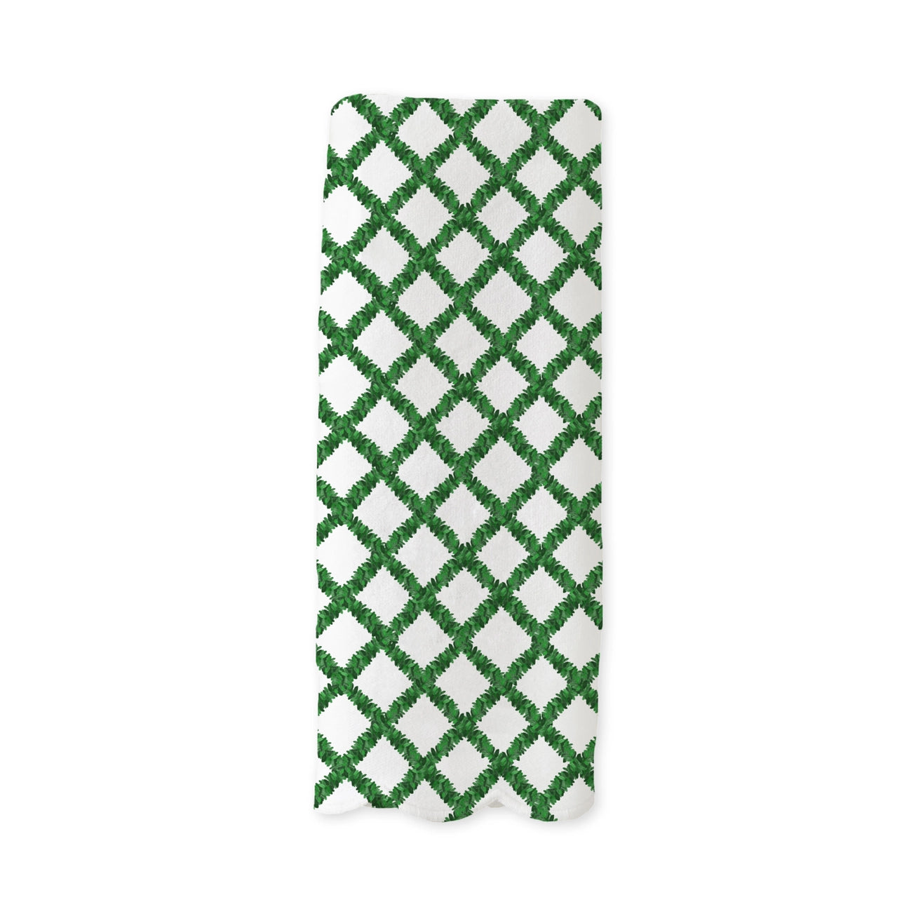 Fringe Towel - Green Boxwood