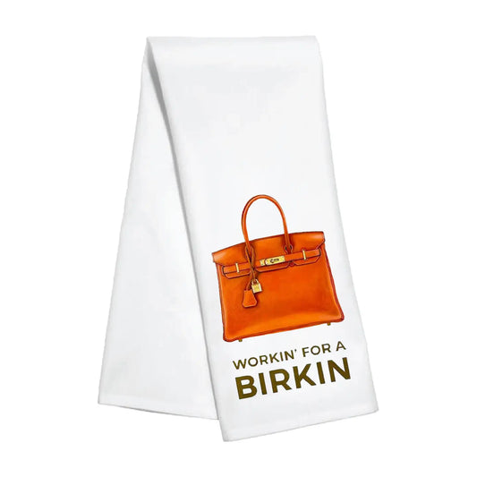 Scalloped Towel - Workin For Birkin