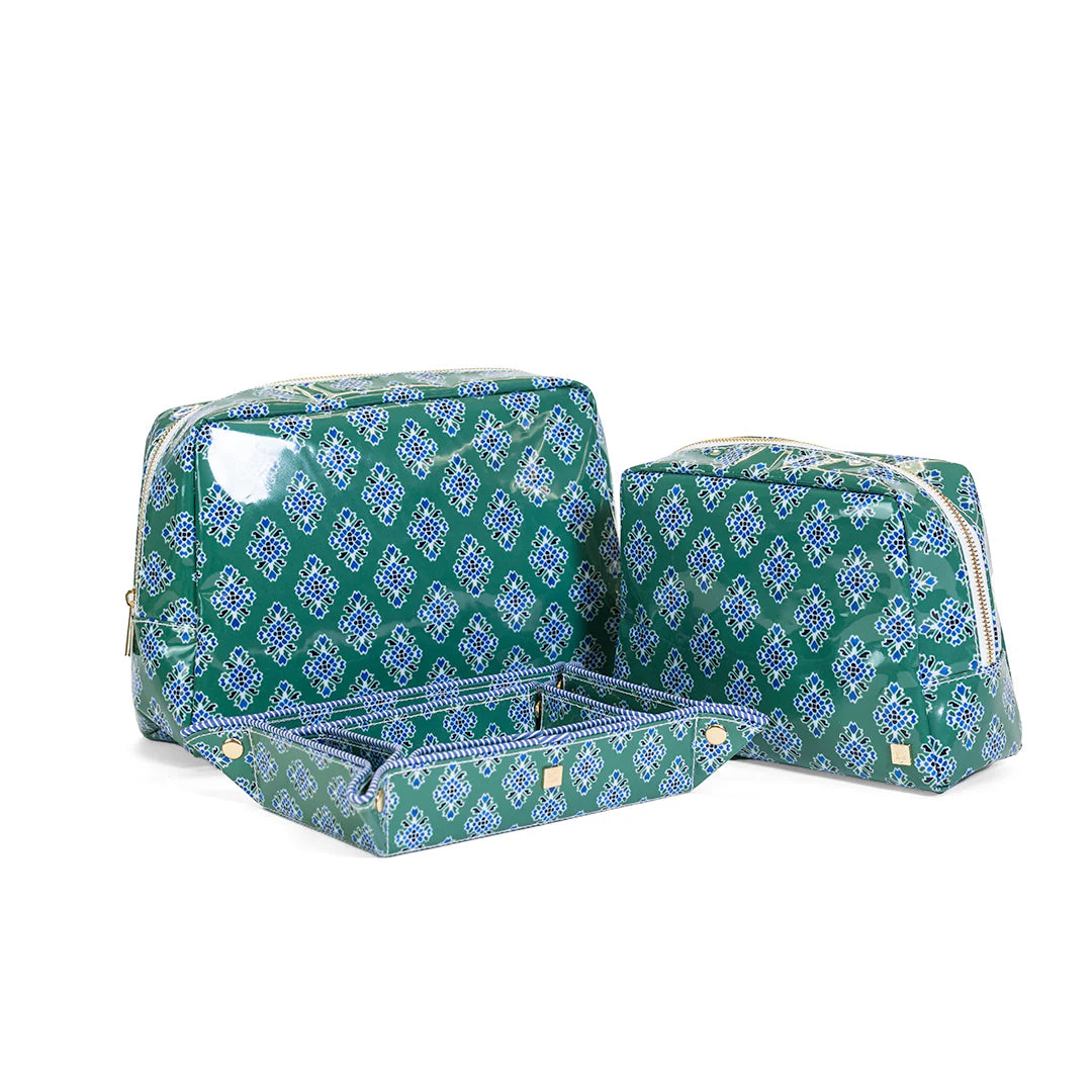 TRVL Luxe Gloss Makeup Bag - Madison Print