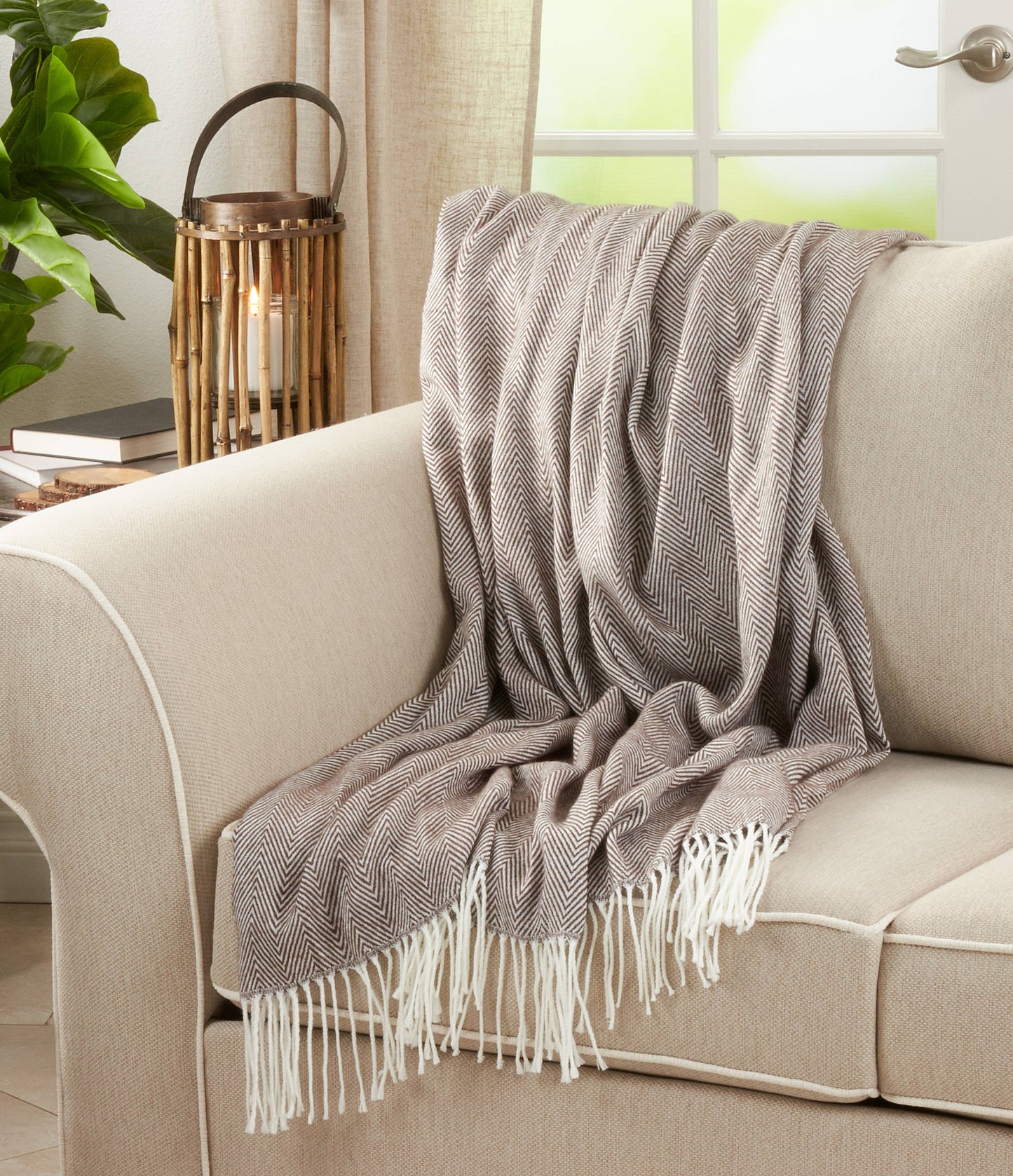 Herringbone Throw