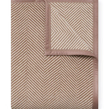 ChappyWrap Harborview Herringbone Sepia Blanket — Original product photo