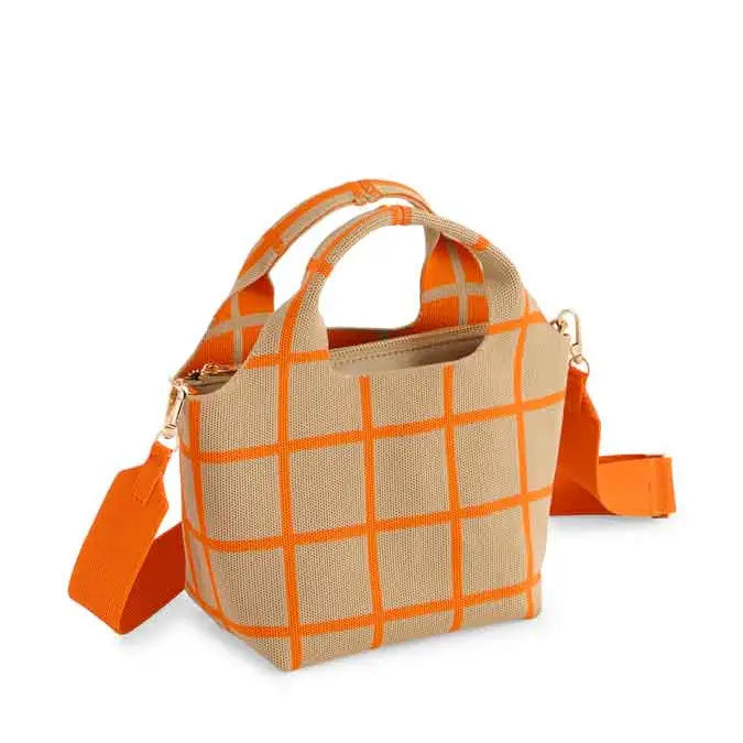 Large Lucky Lane "H" Designer Bag