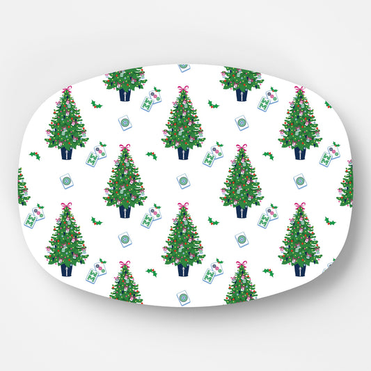 WH Hostess Merry Mahjong serving platter