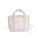 TRVL Mini Tote - Petite Fleur Pink Trim